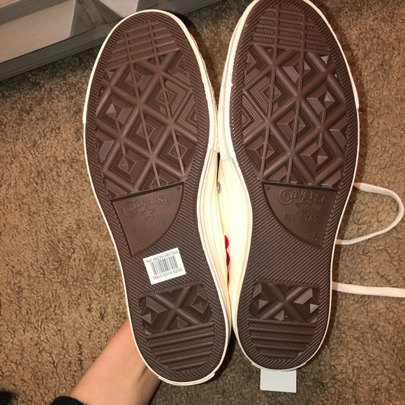 **SOLD** COMME DES GARÇONS X CONVERSE LOW TOPS - Picture 9 of 9